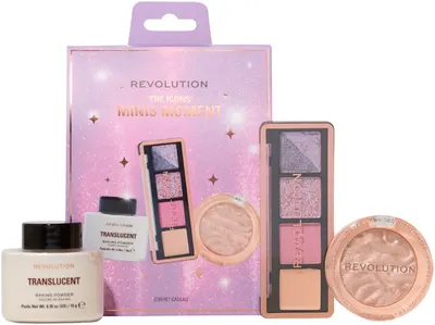 Makeup Revolution Set cadou Icons Minis Moment, 3 piese