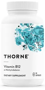 Vitamin B12, 1000 mcg, 60 capsule, Thorne