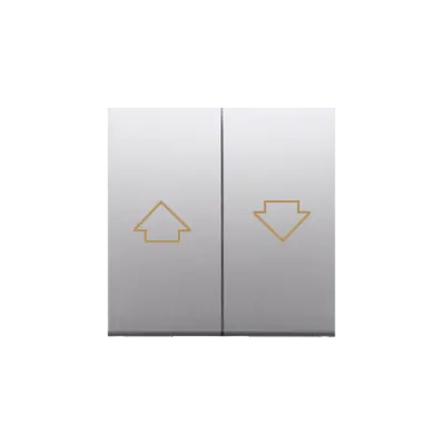 Component dublu pentru mecanisme: SZP1M, silver mat metalic