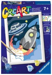 Set de pictură pe numere Ravensburger CreArt - Spaţiu
