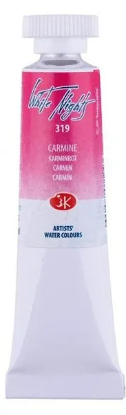 Vopsea pentru acuarelă Nevskaya Palitra Leningrad Nopți albe - 319, Carmin, 10 ml