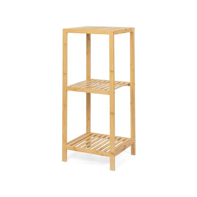 Etajeră de baie în culoare naturală din bambus 37x83 cm Skaren – Bonami Essentials