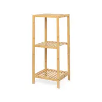 Etajeră de baie în culoare naturală din bambus 37x83 cm Skaren – Bonami Essentials