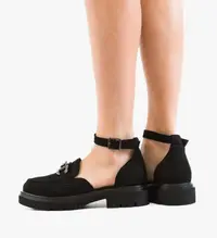 Pantofi casual Corema Negri