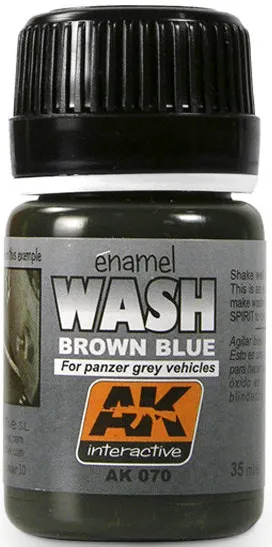 Produs erozivAK Interactive - WASH FOR PANZER GREY VEHICLES AK070 (35 ml)