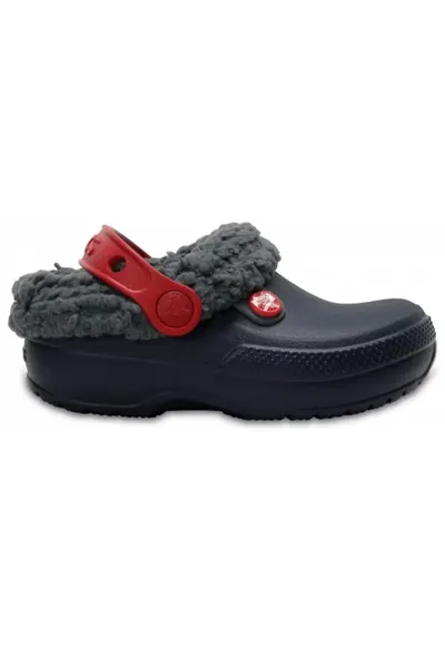 Saboti Kids' Classic Blitzen III Lined Clog - US Albastru - Navy/Slate Grey - Alb