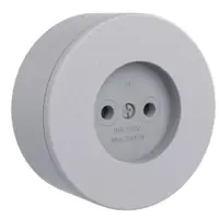 Priza Simpla fara CP PT xOne Ovivo OV00901, 16A, 250V, IP54, gri