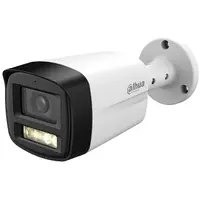 Camera HDCVI Dahua HAC-HFW1500TLM-IL-A-0360B-S3, 5MP, lentila 3.6mm, Smart Dual Light 40m, microfon, IP67