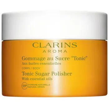 Clarins Tonic Sugar Polisher exfoliant iluminator cu efect revitalizant