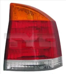 Stop tripla lampa spate stanga potrivit OPEL VECTRA HATCHBACK/LIMUZINA 2002-2008 - (Semnalizator portocaliu, culoare sticla: rosu)