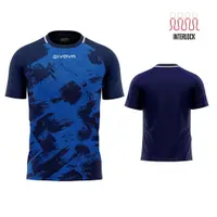 Tricou Givova Art, Albastru/Bleumarin, L