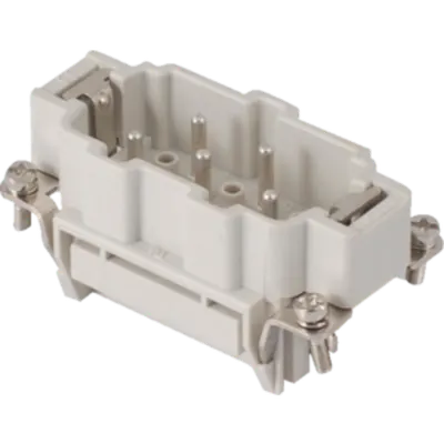 Conector Tata - 57x27 - 3p + 2p (aux) + E 16a 830v / 8kv / 3 - Spring Terminal - Gri