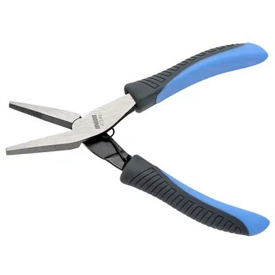 Cleste cu varfuri plate pentru electronisti 135mm, 32.5mm, 8.2mm, 105g