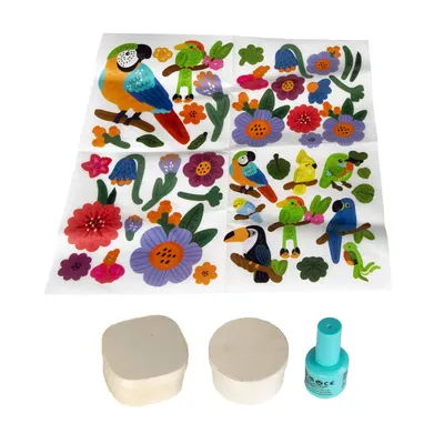 Set creativ - Paper Patch - Wooden Jewellery Box Kit