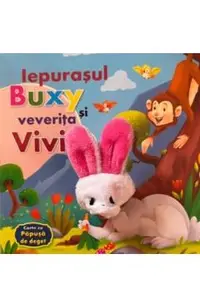 Iepurasul Buxy si veverita Vivi. Carte cu papusa de deget