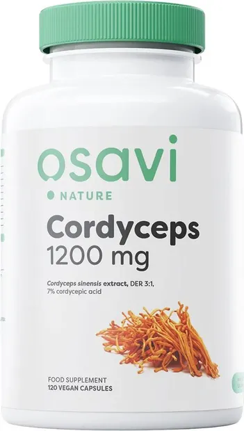 Cordyceps, 1200 mg, 120 capsule, Osavi