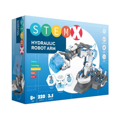 Set de constructie STEMX - Robot Hidraulic 3 In 1, 220 piese