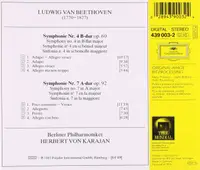 Beethoven: Symphony No. 4 & 7