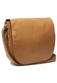 Geanta umar dama piele naturala - 6 litri - Millie - - Coniac