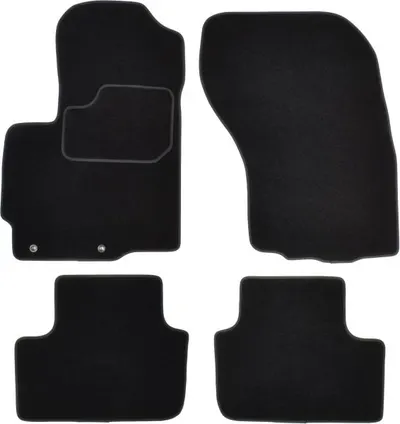 Covorase auto (set, velur, 4 bucati, culoare negru) MITSUBISHI ASX dupa 2010