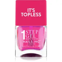 Nails Inc. It’s Topless lac de unghii sub forma de gel pentru un efect de lunga durata culoare Thea 14 ml