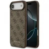 Husa pentru Apple iPhone 17 Air, Guess, 4G Classic, Maro