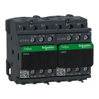 Contactor inversor, TeSys Deca, 3P(3NO), AC-3, <=440V, 12A, bobina 230V AC 50/60Hz, borne cu clema cu surub