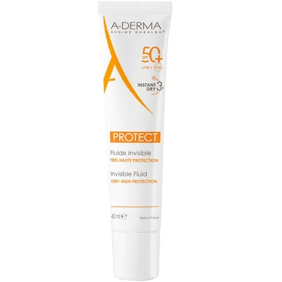 ADerma Protect Fluid SPF50+ pentru fata, 40 ml