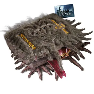 Figurină de plus The Noble Collection Movies: Harry Potter - The Monster Book of Monsters, 30 x 36 cm