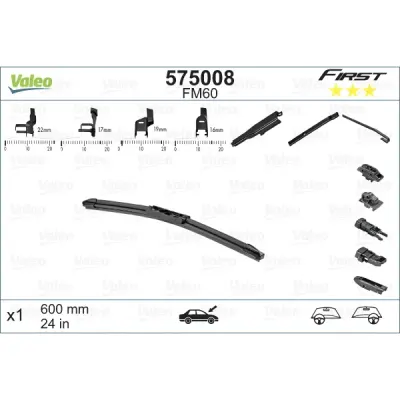 Lamela stergator VALEO 575008