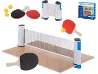 Set de tenis de masa cu 2 palete si 3 mingii