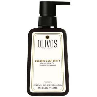 Gel de Dus cu Ulei de Masline si Lapte de Capra Selene's Serenity 750ml