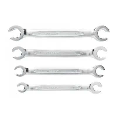 set dublu de chei cu capatul deschis, 4 bucati, 8-17 mm