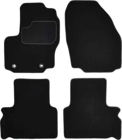 Covorase auto (set, velur, 4 bucati, culoare negru) FORD GALAXY intre 2006-2015