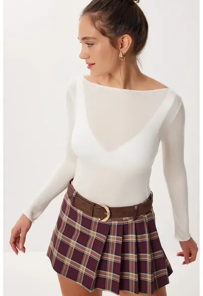 Bluza dama - Happiness Istanbul - maneca lunga - piatra naturala