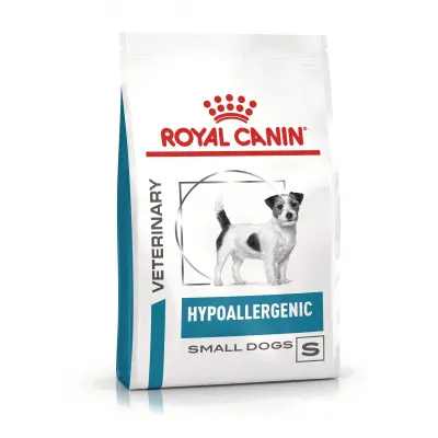 ROYAL CANIN Hypoallergenic Small Dog, XS-S, dieta veterinara, hrana uscata caini, alergii alimentare, 3.5 kg