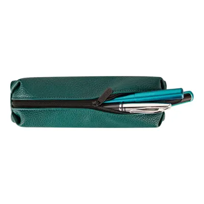 Penar tip etui, 1 fermoar, Herlitz Origami, verde inchis