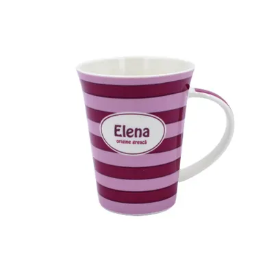 Cană din porțelan personalizată Elena