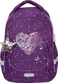 Ghiozdan cu bază rigidă Belmil Leisure Plus - Starry Love