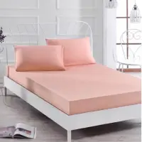 Husa saltea 180x200cm, cu elastic, Jersey, Somon