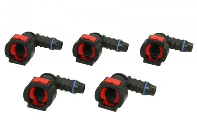 Conector AdBlue (unghi unghiular, Diametru exterior: 9,49mm, ID 8; 8mm x 10mm, set 5 buc)