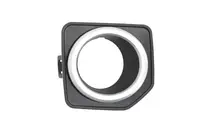 Grila bara Dreapta cu rama gri, MOD. 2013> HSE - STANDARD, cu locas proiector, negru potrivit LAND ROVER FREELANDER 2 2006-2014 2010-2015
