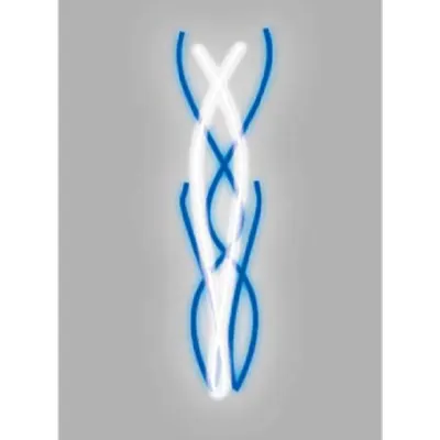 SPIRALA LUMINOASA h x D : 2,5 x 0.6 m, putere 82W