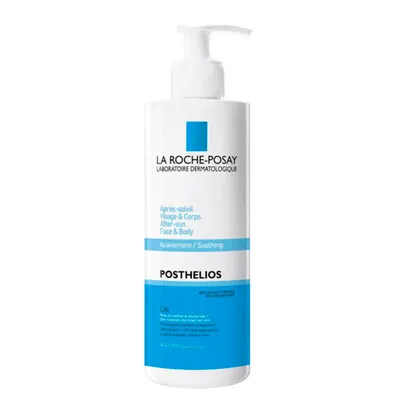 Lapte-duș after sun, La Roche-Posay, Posthelios, 400 ml, albastru