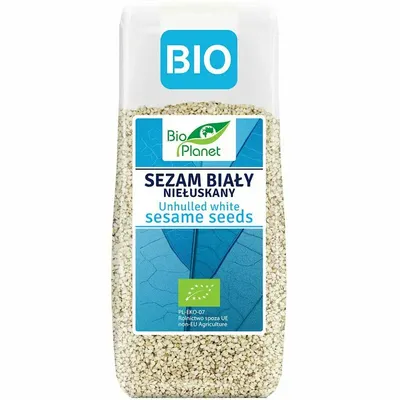 Seminte de susan alb nedecorticat bio 200g Bio Planet