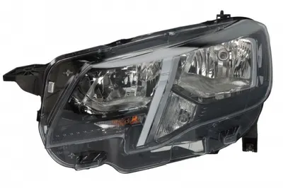 Far stanga H1 H7, electric, cu bec potrivit PEUGEOT PARTNER III 03.18