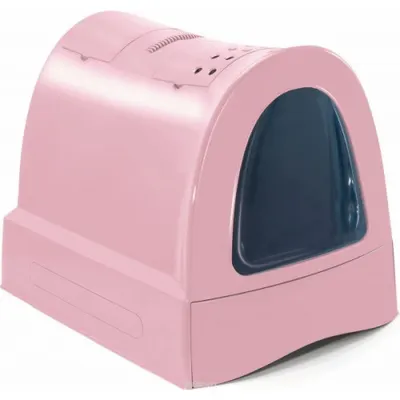 Litiera pentru pisici Zuma Roz 40X56X42.5 cm