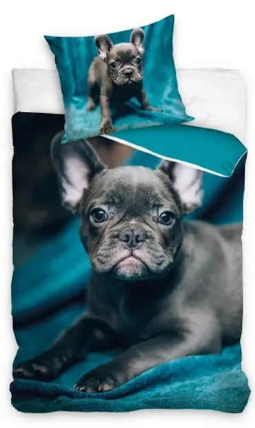 Dormitor pentru copii set de 2 piese Sonne - French Bulldog