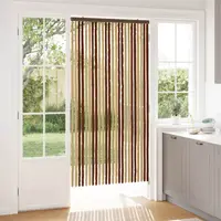 vidaXL Perdea pentru insecte din chenille Maro și Bej 100 x 200 cm