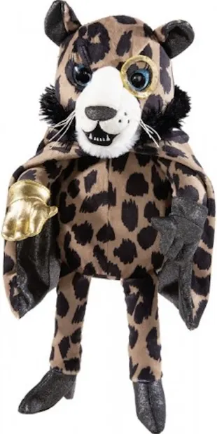 Jucărie de pluș Heunec "Cântărețul mască" - Leul, 36 cm